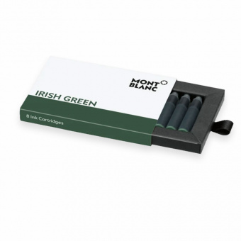 Montblanc Tintenpatronen - Packung mit 8 Patronen Irish Green (Grün)