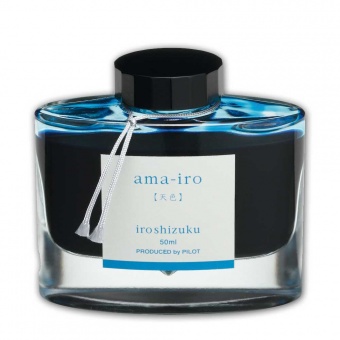 Pilot Iroshizuku ink bottle Ama-Iro / Sky-Blue