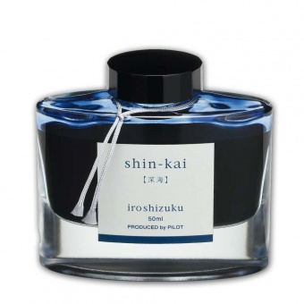 Pilot Iroshizuku Tinte im Glas Shin-Kai / Deep Sea