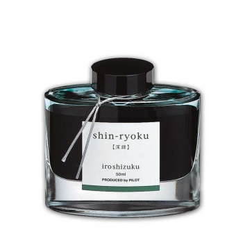 Pilot Iroshizuku ink bottle Shin-Ryoko / Forest Green