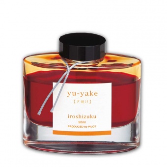 Pilot Iroshizuku Tinte im Glas Yu-Yake / Sunset