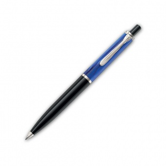 Pelikan Classic K205 Blau-Marmoriert Druckkugelschreiber 