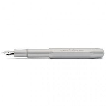 Kaweco AL Sport fountain pen silver F - fine