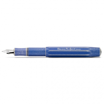 Kaweco AL Sport Füllhalter blau stone washed 