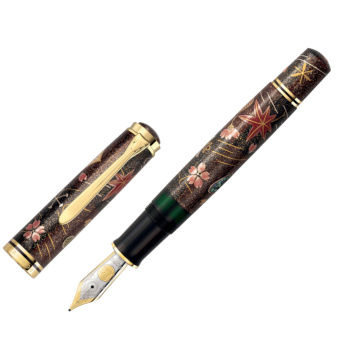 Pelikan Limited Edition Maki-e Four Seasons Lucky Charm Kolbenfüllhalter 