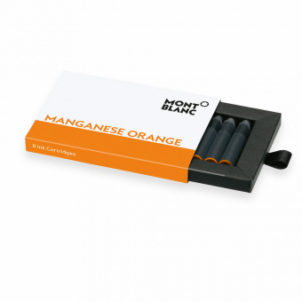 Montblanc Tintenpatronen - Packung mit 8 Patronen Manganese Orange