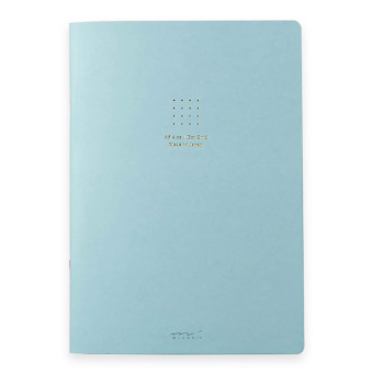 Midori Color Dot Grid DIN A5 notebook Light blue