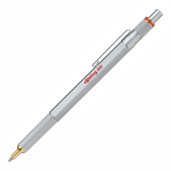 Rotring 800 Kugelschreiber silber 