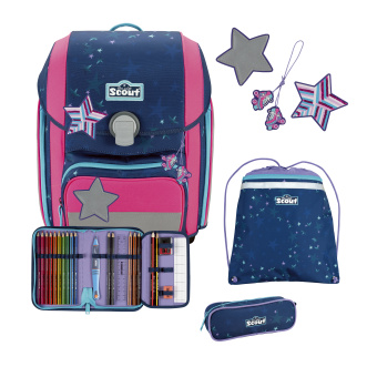 Scout Genius Schulranzen Set Pretty Star
