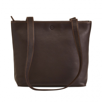 Sonnenleder Tasche Sevilla K Mocca / Futter ecru