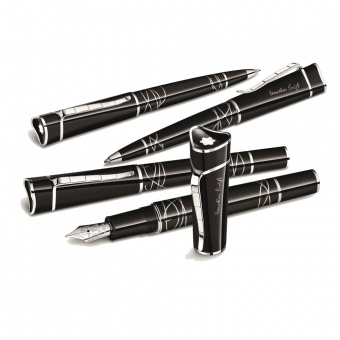 Montblanc Writers Edition Jonathan Swift Set (fountain pen, ballpoint pen, mechanical pencil) 