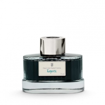 Graf von Faber-Castell Tinte im Glas Turquoise