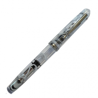 Tianzi T01 White Swirls fountain pen 