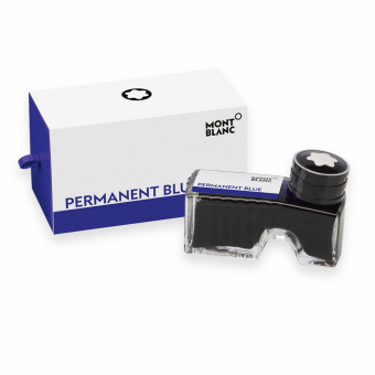 Montblanc ink bottle Blue Permanent