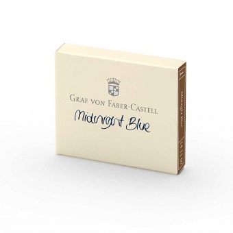 Graf von Faber-Castell Tintenpatronen Midnight Blau