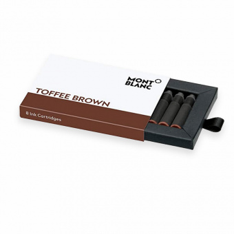 Montblanc Tintenpatronen (8er Pack) Toffee Brown (Braun)