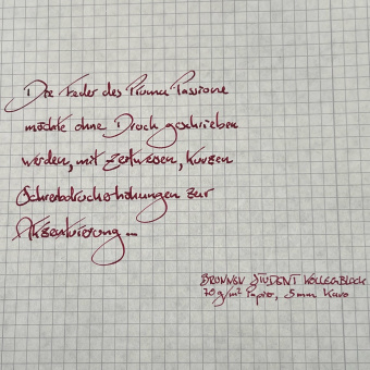 Fritz Schimpf by SCRIBO Limited Edition Piuma Passione Patronenfüllhalter 