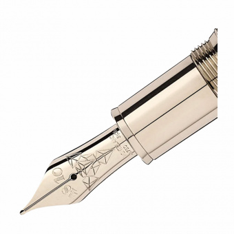 Montblanc Meisterstück Solitaire Champagne Gold Geometry LeGrand Füllfederhalter 