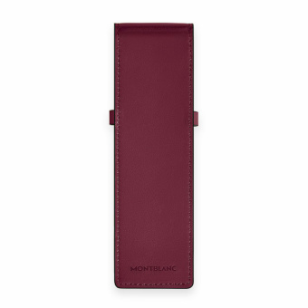 Montblanc Meisterstück Leather Case for 2 Writing Instruments Cassis 