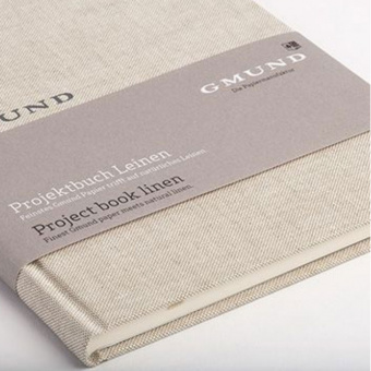 Gmund Projektbuch Leinen - Midi + pure 