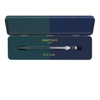 Caran d´Ache Paul Smith 849 Limited Edition 4 Ballpoint Pen Racing Green & Navy Blue 