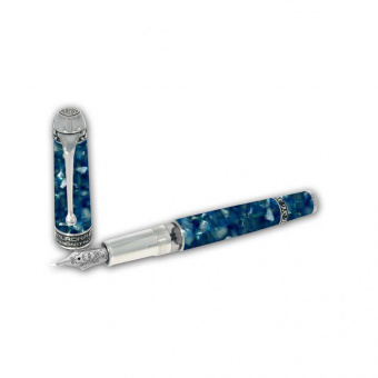 Aurora Ocean Collection Limited Edition Artic Glacial Ocean fountain pen 