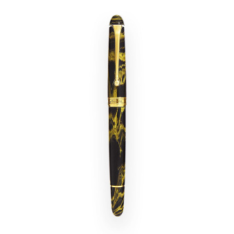 Aurora 88 Limited Edition Ebonite yellow Fountain pen 