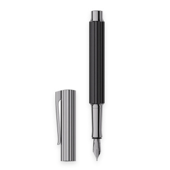Graf von Faber-Castell Bloom 14k Ebenholz Füllhalter 