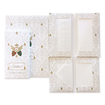 Roessler - Echt Buetten correspondance paper Set double cards / envelopes DIN A6 / C6 (each 10 pieces)