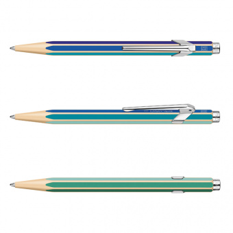Caran d´Ache Colour Treasure Collection "Warm" 849 Ballpoint pen with Metal Case 