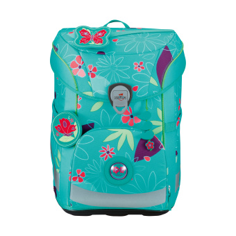 DerDieDas Ergoflex Easy Butterfly Garden Schulranzen Set 