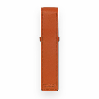 Montblanc Meisterstück Selection Soft Etui für 1 Schreibgerät Spicy Orange 