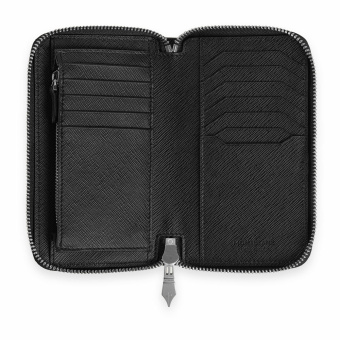 Montblanc Sartorial Wallet 12cc with Zip Cassis 