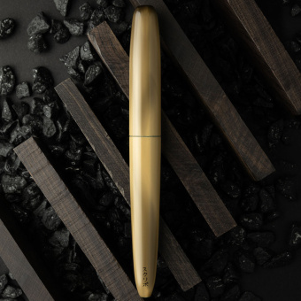 SCRIBO Piuma Hane Murakumo Ruthenium Fountain Pen
