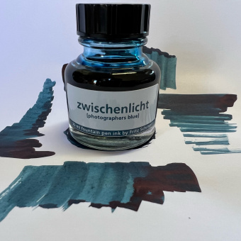 Fritz Schimpf zwischenlicht fountain pen ink 