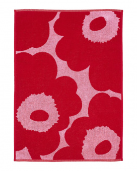 marimekko Unikko Käsipyyhe Handtuch Rot 50 x 70 cm 