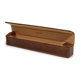 Legendär Etwee Sleek Leather Case for 1 Writing Instrument Mokka 