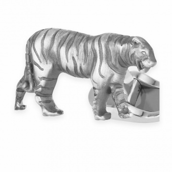 Montblanc Schmuck Manschettenknöpfe in Tigerform 