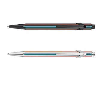 Caran d´Ache Paul Smith 849 Limited Edition 5 Kugelschreiber schwarz/silber