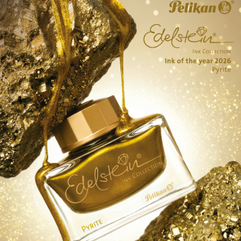 Pelikan Edelstein Ink Collection Pyrite 2026