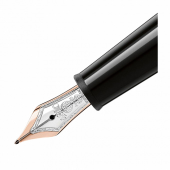 Montblanc Meisterstück Red Gold-Coated Classique Fountain Pen 