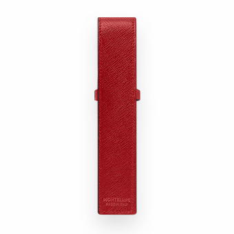 Montblanc Sartorial Case for 1 Writing Instrument Red 