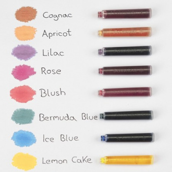 Schneider fountain pen pastel ink cartridge 