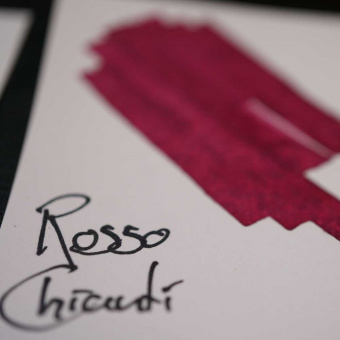 SCRIBO fountain pen ink Rosso Chianti (dark red)