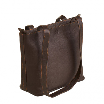 Sonnenleder Tasche Sevilla K Mocca / Futter ecru