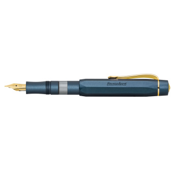 Kaweco Al SPORT Kolbenfüllhalter Solo navy 