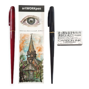 Platinum Carbon-Patronen für Artworkpen schwarz