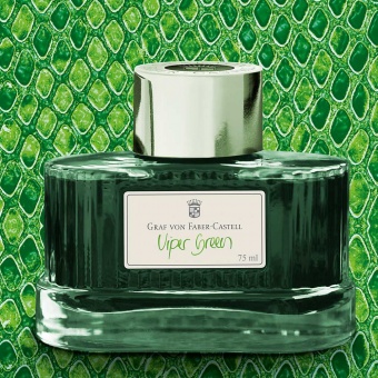 Graf von Faber-Castell Tinte im Glas Viper Green