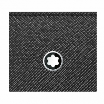 Montblanc Sartorial Notepad Holder with Zip around Schwarz 