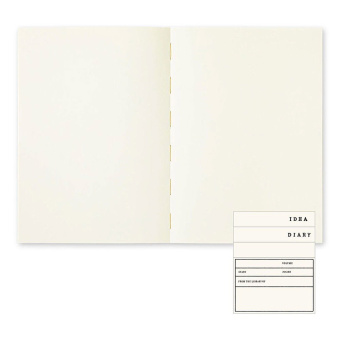 Midori Notebook A5 A5 Thick Blank 